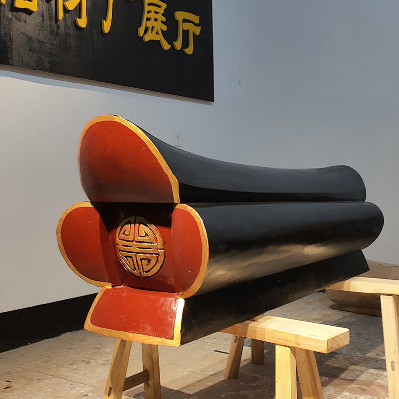 棺材定制纸棺材土葬实木金丝楠木香樟木寿棺迁坟捡骨中式红木棺材1