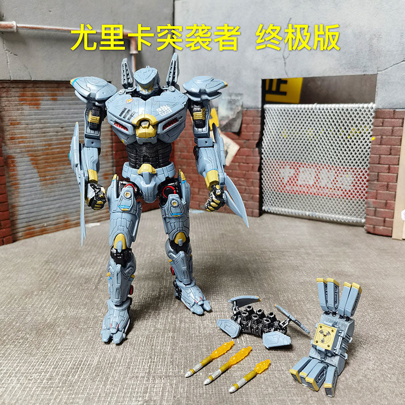 机甲模型流浪者者危险复仇机甲暴风红赤玩具可动 旧化尤里卡突袭者-版