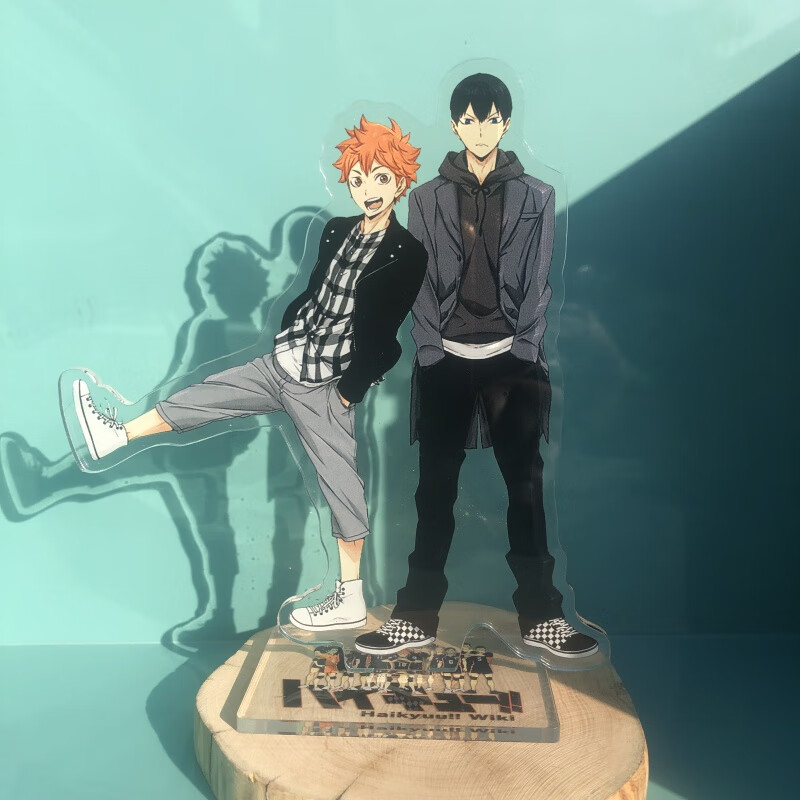 排球少年周边影山飞雄日向翔阳月岛萤孤爪研磨西谷夕立牌桌面摆件 19