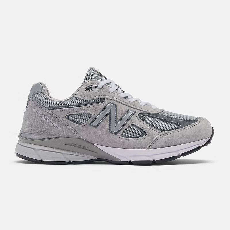 new balance新百伦made in usa 990v4舒适透气复古慢跑鞋 男士缓震
