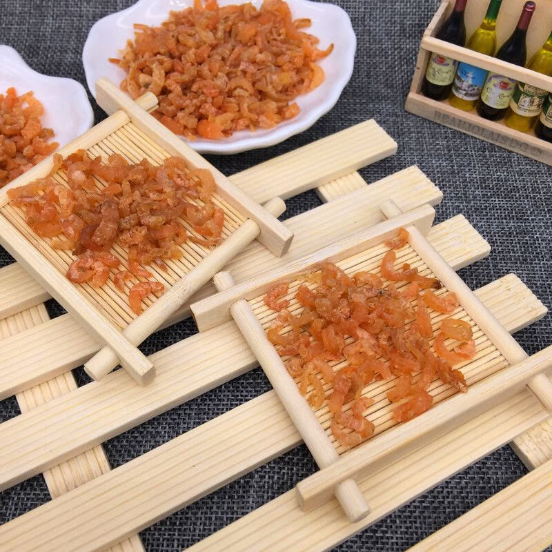 禾澹大连特产淡干虾米小金钩海米虾皮虾仁海鲜开阳干货年货 如图