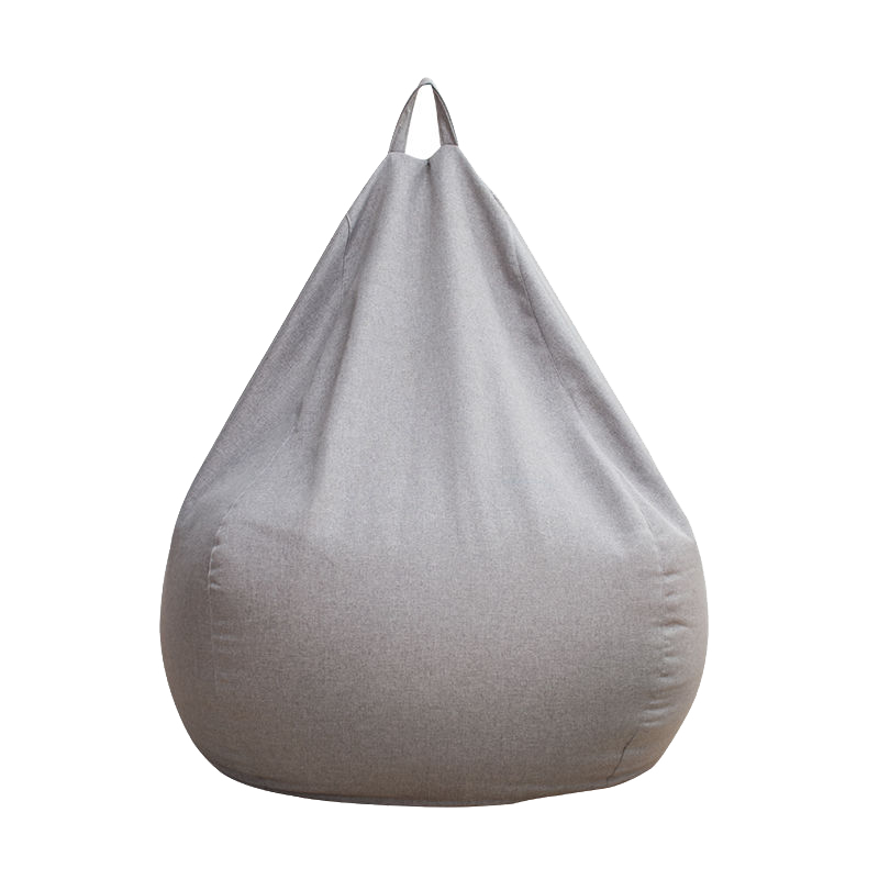 懒人沙发豆袋小户型可拆洗大号卧室网红单人软沙发宿舍阳台卧室简易懒人椅休闲躺椅飘窗布艺沙发凳子 柠檬黄(置物袋+抱枕) 特大款105*115cm+脚蹬