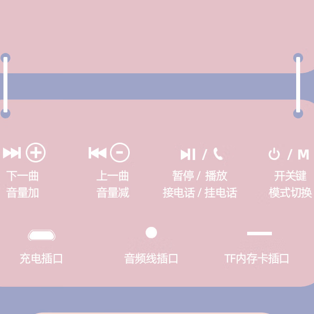 头戴式发光无线蓝牙耳机超长续航语音通话学习听歌iOS安卓通用 绿色-语音通话-折叠收纳-降噪