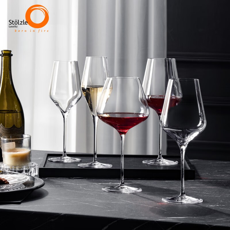 索雅特stolzle水晶红酒杯德国进口勃艮第套装家用轻奢高级感高脚杯一对 【爆款】超凡波尔多杯2只装 645ml