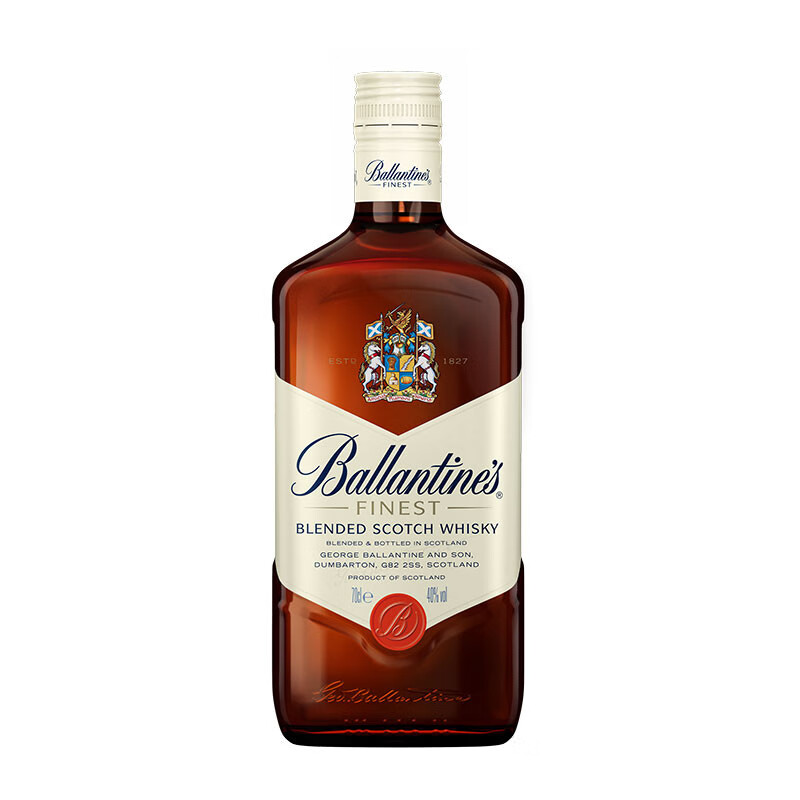 百龄坛（Ballantine’s）洋酒 特醇 苏格兰 威士忌 700mlhamdegrxu