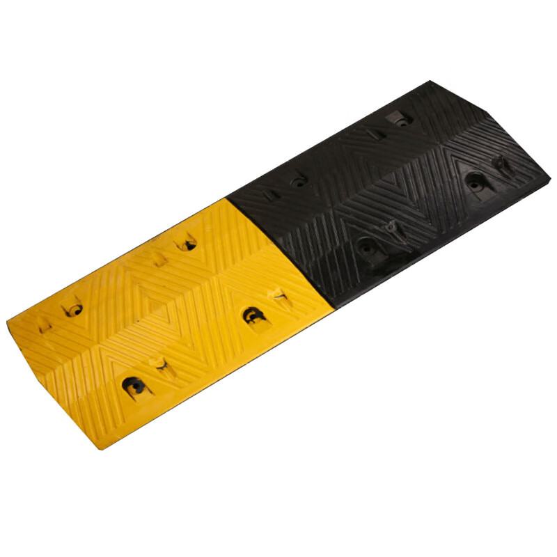 铭层 加厚公路道路坡道铸钢减速带 斜坡橡胶减速板  980*148*29mm  一