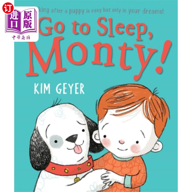 海外直订go to sleep, monty! 睡觉吧,蒙蒂!