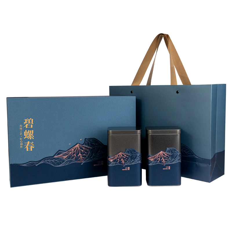 碧螺春2022新茶明前苏州洞庭春茶茶叶礼盒装礼绿茶长辈