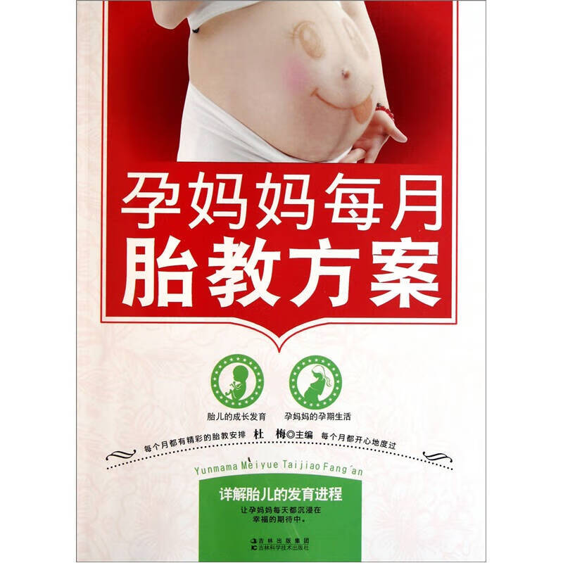 孕妈妈每月胎教方案【正版好书】