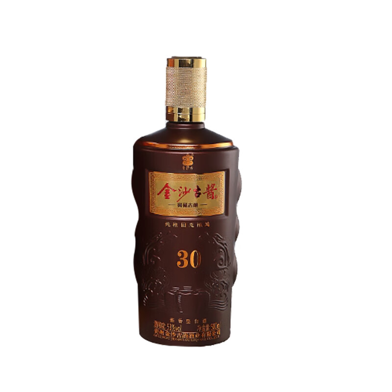 金沙古酱 酱香型白酒 53度 500mL 6瓶 金沙古酱窖藏古酿30