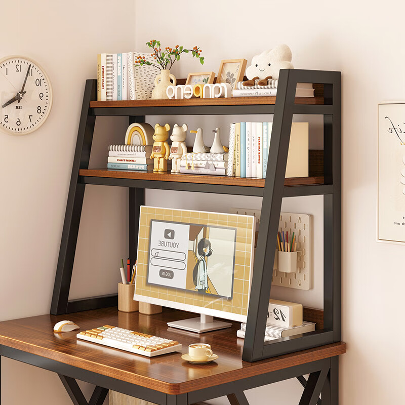 众舰行桌上书架格子架收纳架学生宿舍置物架简约桌面书架摆件架子