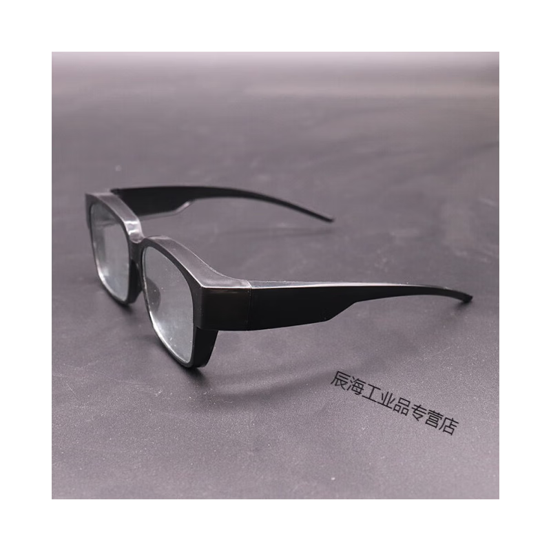 平光電焊護(hù)目鏡透明防護(hù)眼鏡防塵防飛濺切割勞保打磨玻璃鏡片 618新款透明鏡片