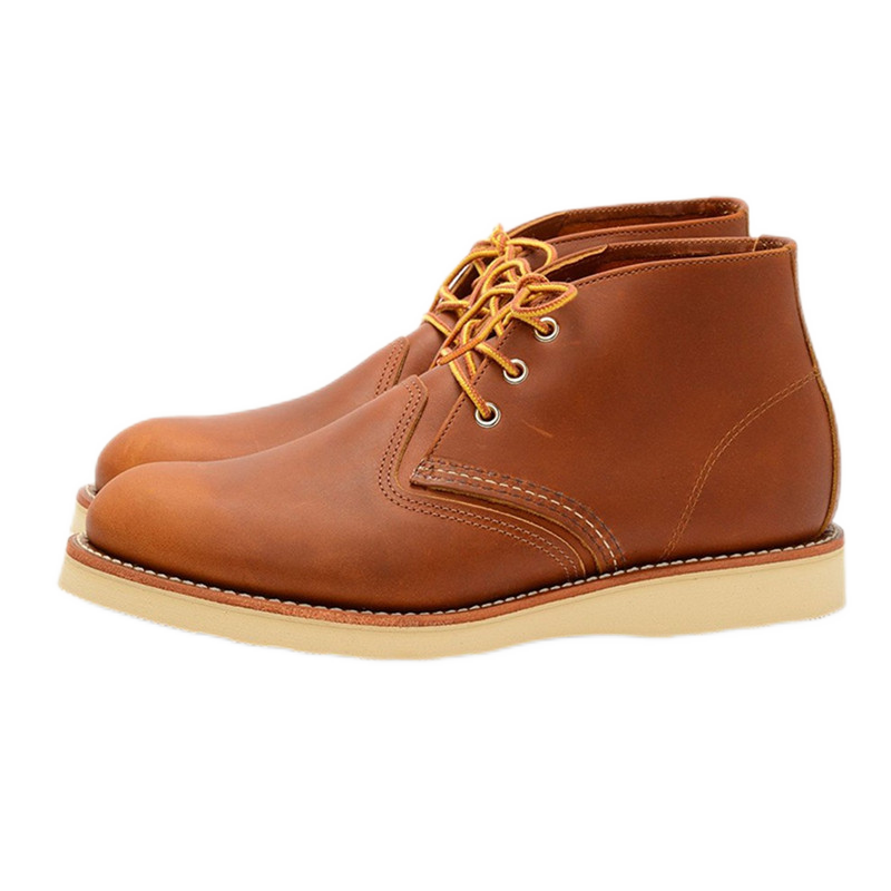 Red Wing紅翼（Red Wing）男靴 Heritage Work Chukka男子切爾西靴防滑耐 ORO 3140 41.5/US8.5