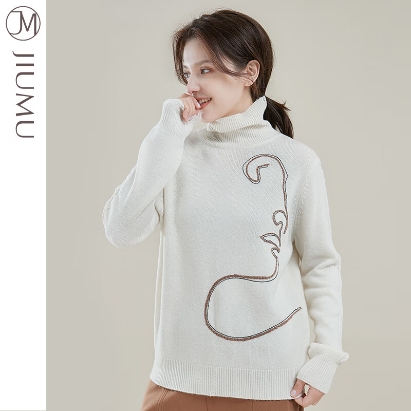 ��Ľ��JIUMU��100%����ë����ë��Ů���������ë��Ůʿ�Ӻ���֯����ůë����Ů