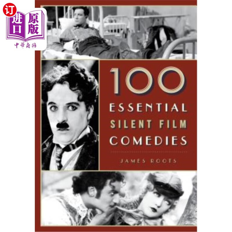 海外直订100 essential silent film comedies 100部必不可少的默片