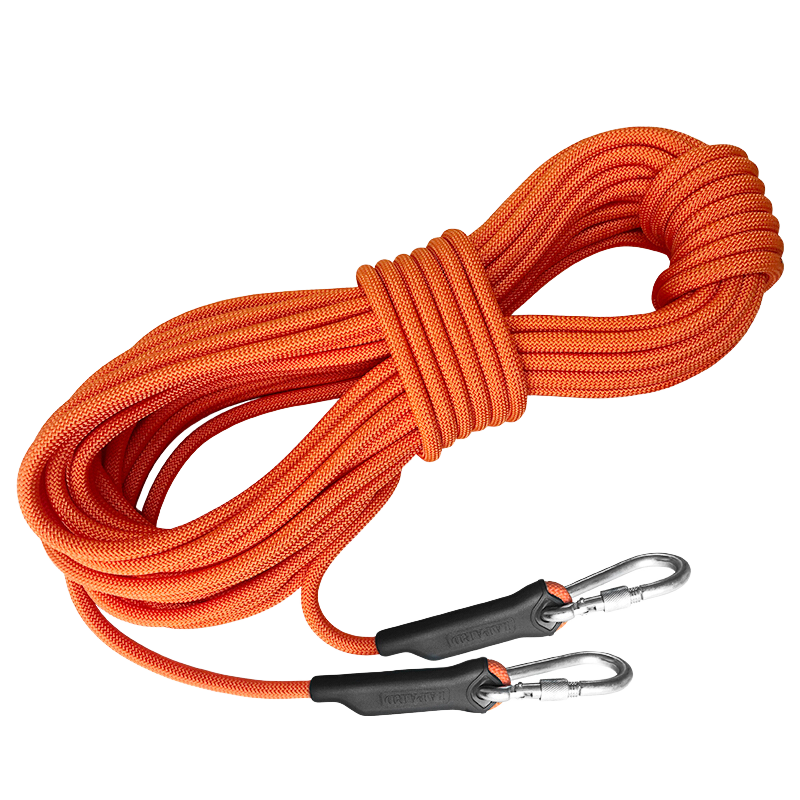 萊普特戶外登山繩攀巖耐磨高空作業(yè)安全繩子救生家用救援繩索裝備 10mm15米