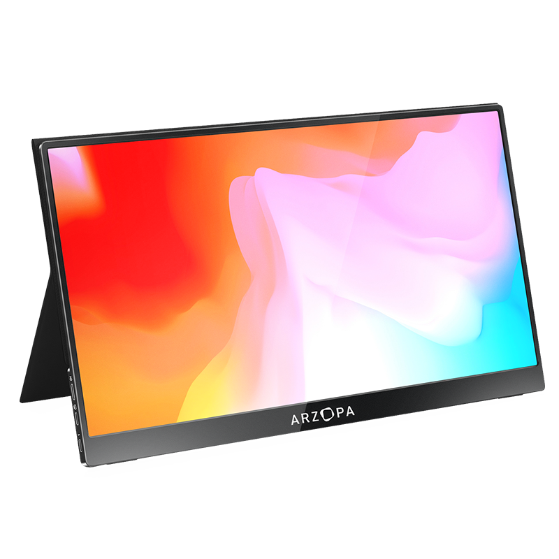 ���ڲ�����ARZOPA��׿�� ��Я��ʾ�� IPS��Я�� ��ʾ�� ��չ��������ʾ���ʼǱ������ֻ� ��Ϸ������һ��ֱ����Ļ �������Ƽ���15.6Ӣ��/����칫