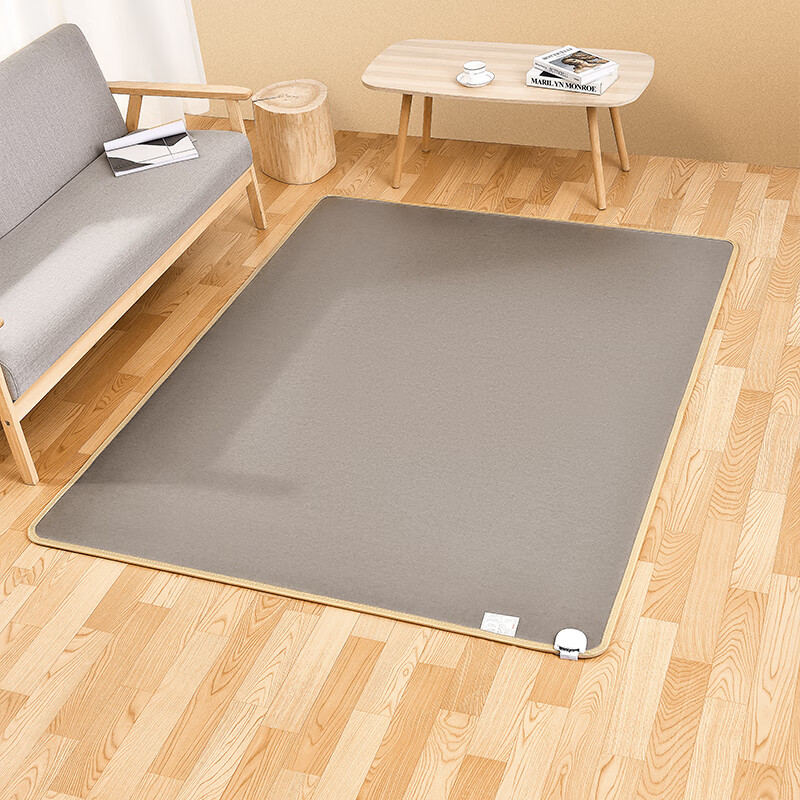 Huadn【高温断电】智能定时石墨烯地暖垫电热地垫加热地垫50*60cm
