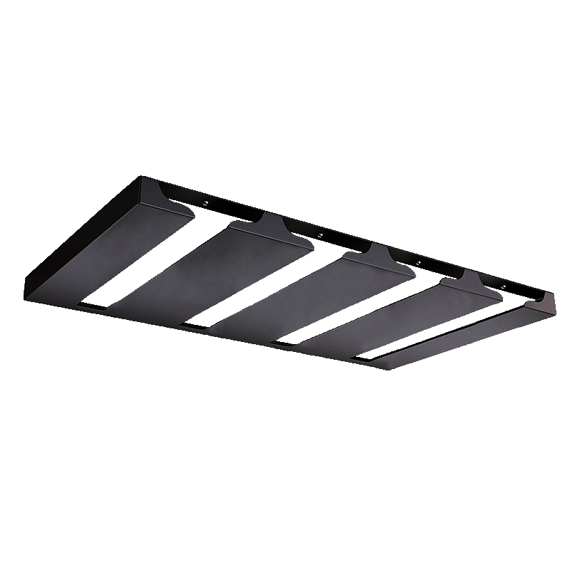 藍牡丹不銹鋼紅酒杯架倒掛免打孔高腳杯置物架櫥柜懸掛酒杯收納架子 金色五槽【雙用安裝】