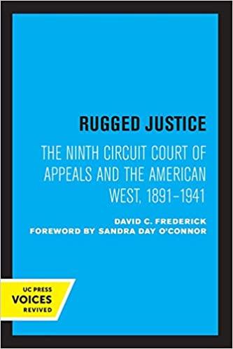 预订rugged justice: the ninth circuit court of appea