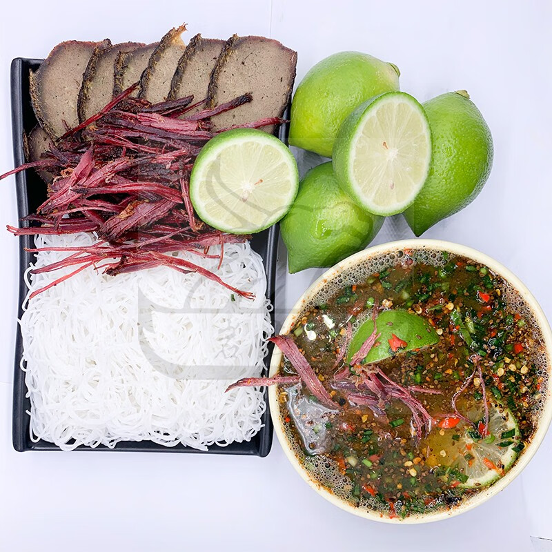 轻即【云南美食】撒撇米线腾冲芒市版纳傣族特色云南特产全空运米线