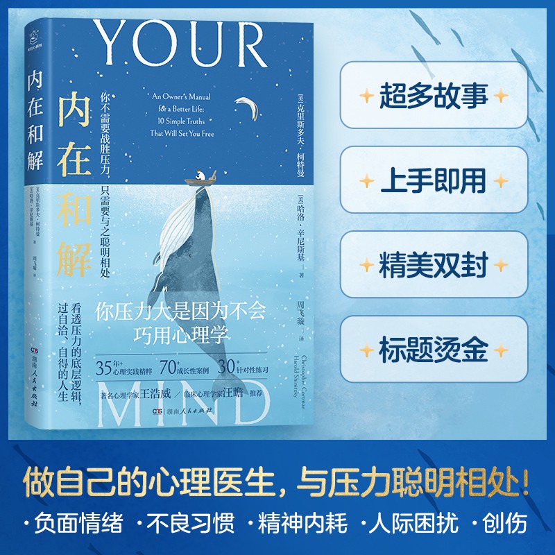 内在和解（35年+心理实践，70+案例，30+解决方案！做自己的心理医生，直面精神内耗、负面情绪、人际困扰、强迫症、孤僻）