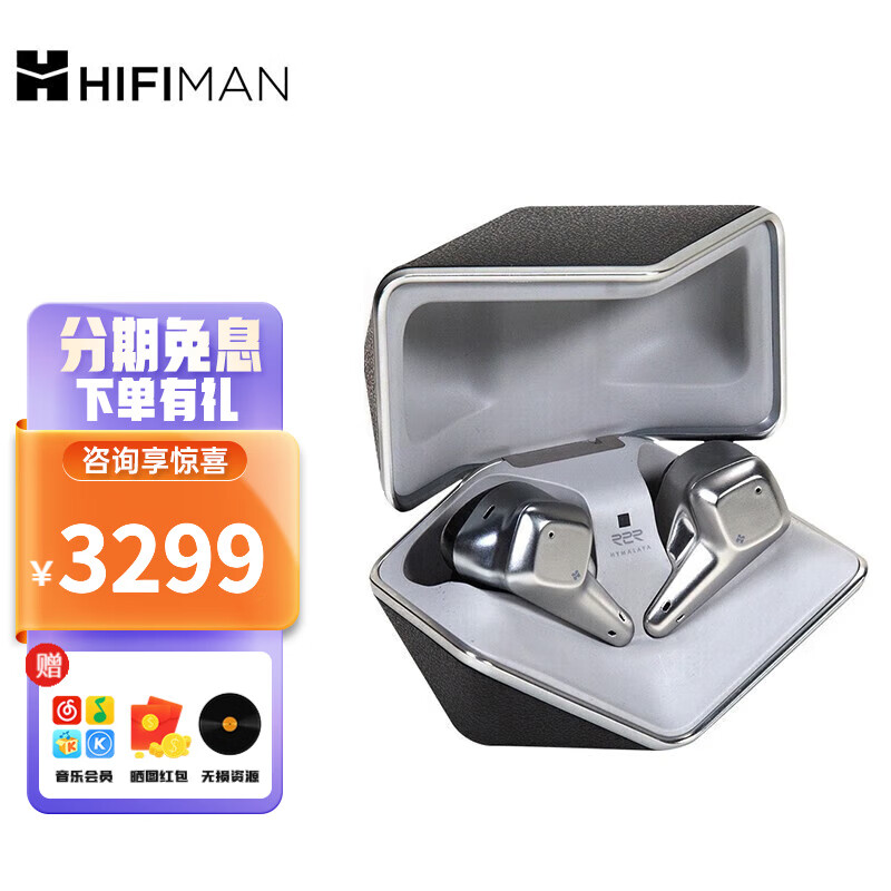 海菲曼（HIFIMAN）Svanar Wireless天鹅真无线 主动降噪蓝牙耳机 入耳式无线耳机 HIFI音质 Svanar Wireless天鹅【蓝牙版】