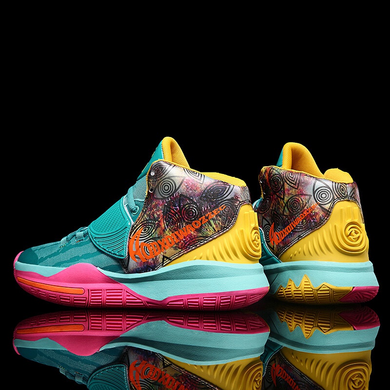 大其乐东欧文6篮球鞋男高帮毒液5儿童运动鞋摩擦有声音气垫实战水泥地