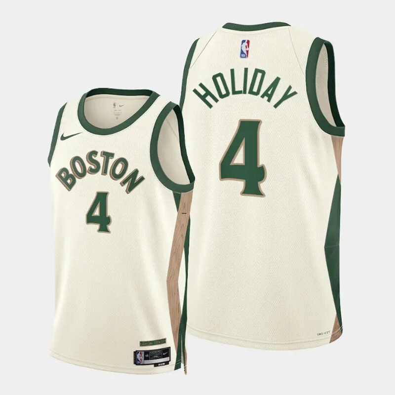 凯尔特人队塔图姆杰伦布朗加内特格里芬球衣城市斯马特霍勒迪 霍勒迪