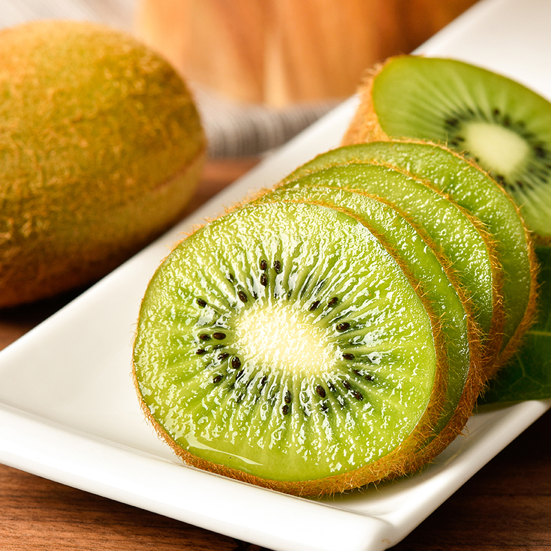 京鲜生 陕西翠香绿心猕猴桃22粒单果80-100g 水果年货 包装随机 49.