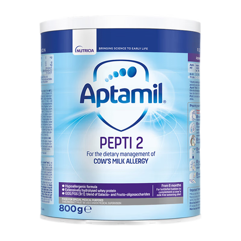 Aptamil/������ Ӣ�������ˮ�� 2�� Ӥ���̷� 800g 1�� 261Ԫ