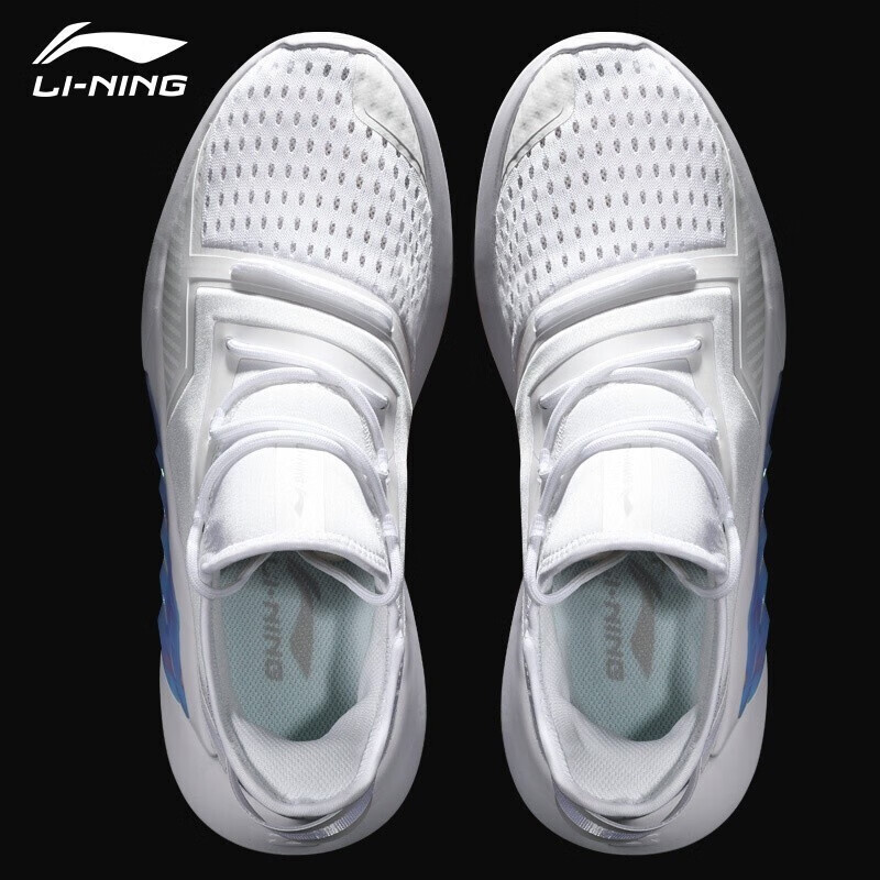李宁(li-ning)男鞋运动鞋子春季奕星2网面轻质跑步鞋轻弹休闲鞋透气
