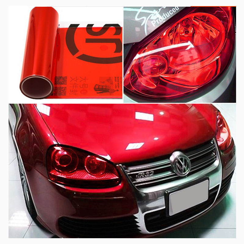 拓伦凯(tuolunkai)汽车大灯贴膜前灯后尾灯贴纸彩色改色膜雾灯透光膜