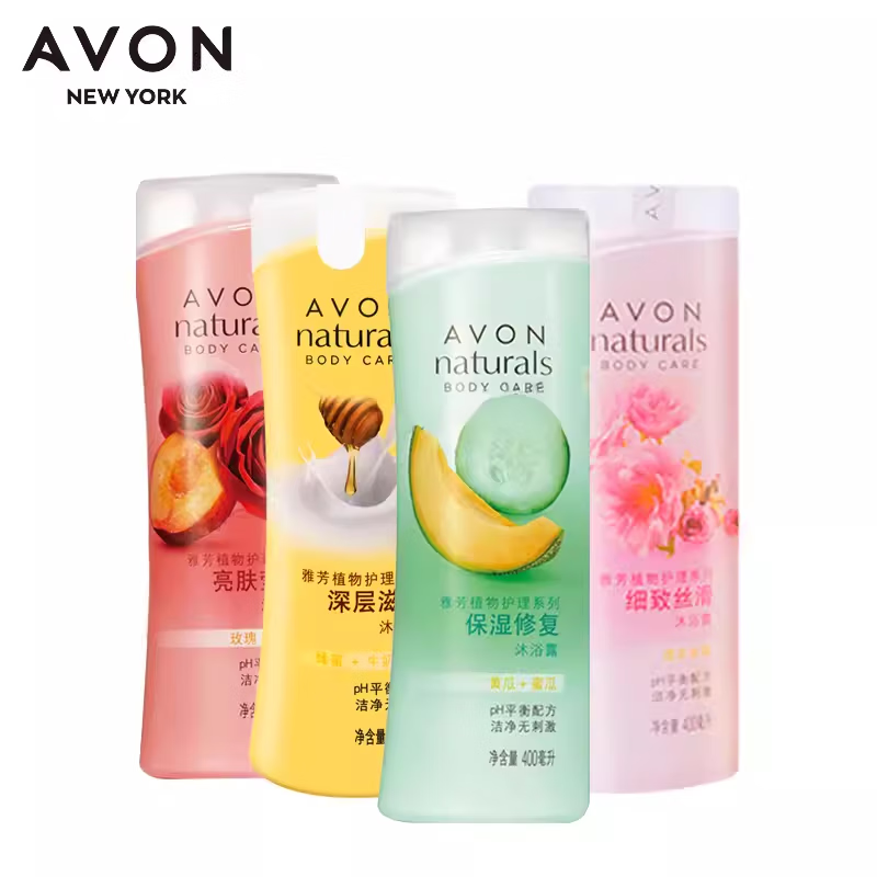 雅芳保湿植物沐浴露400ml 黄瓜/玫瑰/樱花 味道可选 400ml