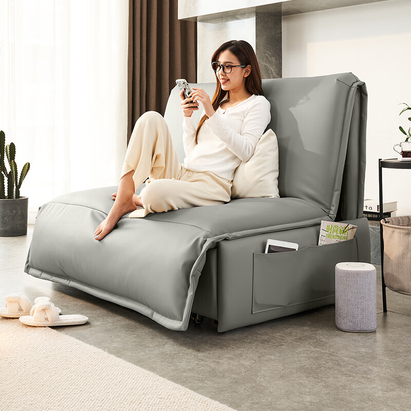 沙发床折叠两用智能电动沙发床多功能可折叠卧室客厅伸缩两用科技布