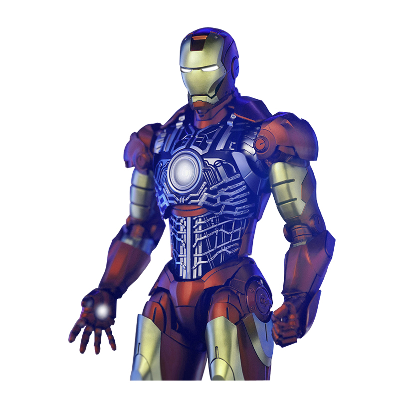 shenx钢铁侠手办1:7压铸合金版mk2 29cm mk3 mark3超可动 钢铁侠mk3