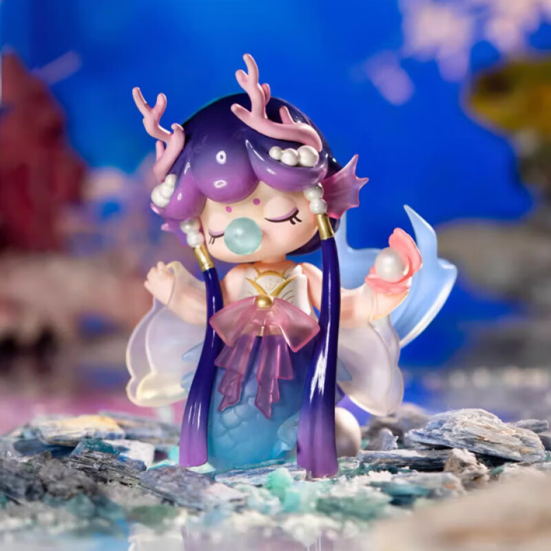 都东方灵瑞系列盲盒九尾狐潮玩摆件女孩礼物 随机盲盒1个(概率出隐藏)