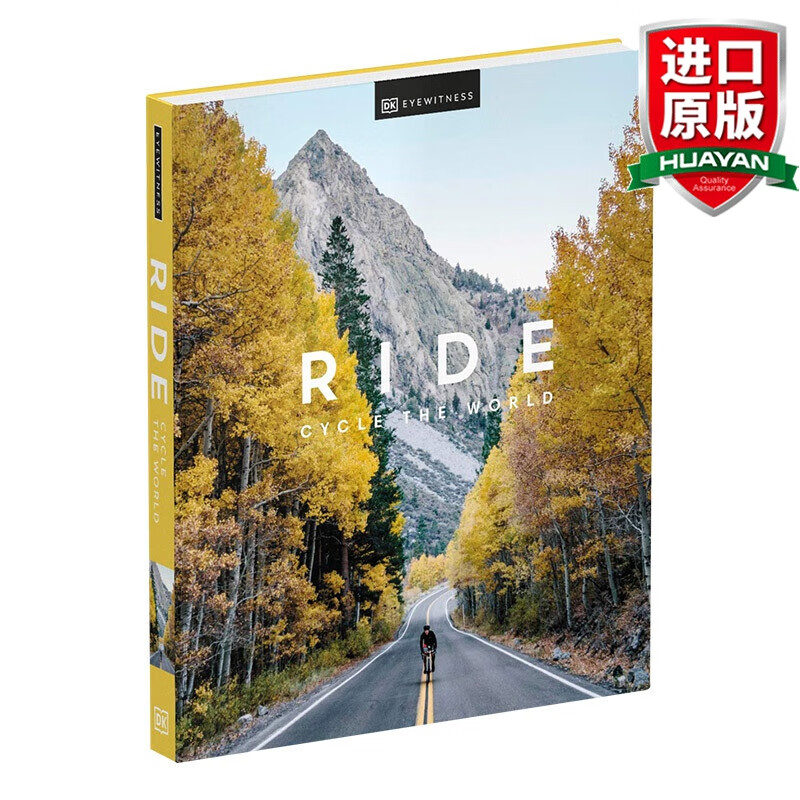 Ride Cycle the World 英文原版 骑行 自行车环游世界 英文版 进口英语原版书籍