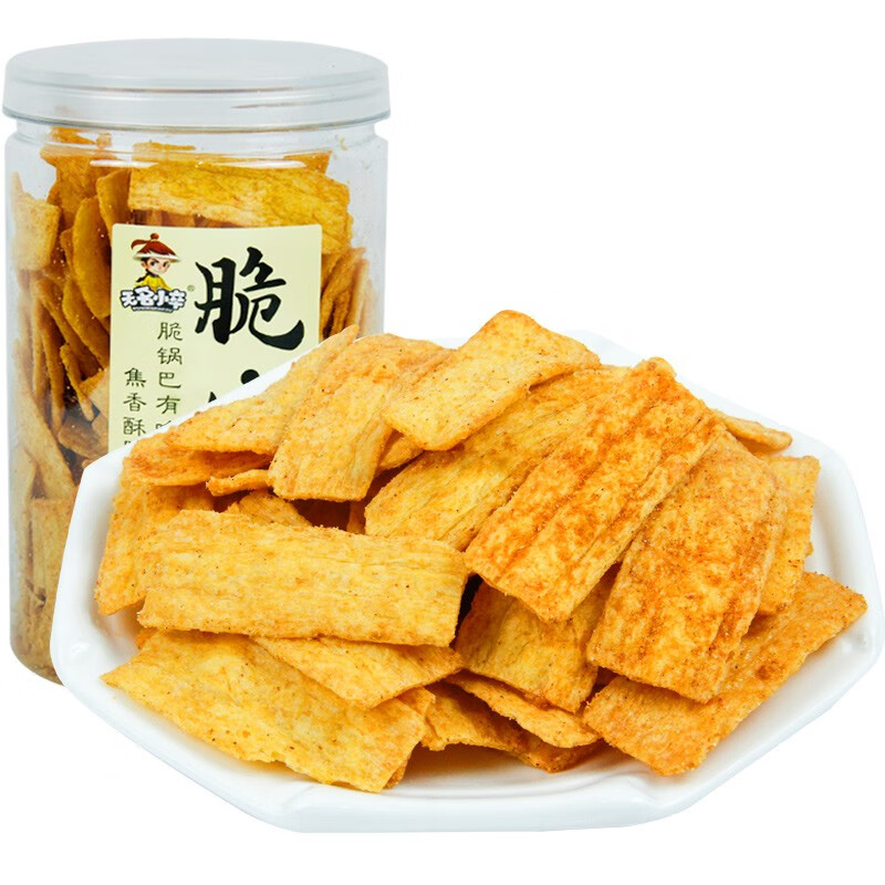 【最新价格】无名小卒脆锅巴罐装210g酥脆网红零食|休闲零食价格查询历史