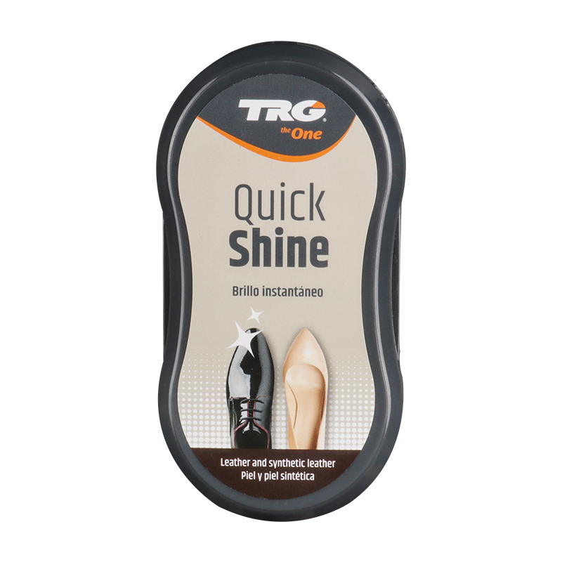 trg原裝進口黑色皮鞋油無色清潔保養(yǎng)懶人鞋擦海綿一擦即亮擦鞋神器 TRG海綿鞋擦兩支裝（無色）