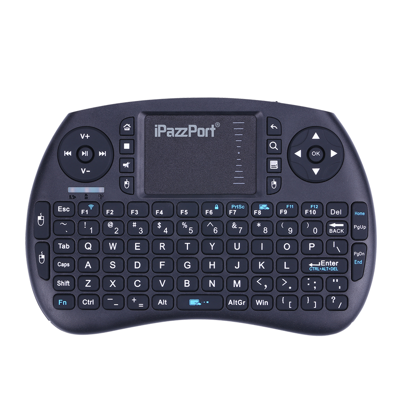 iPazzPort 2.4G无线蓝牙键盘触摸板