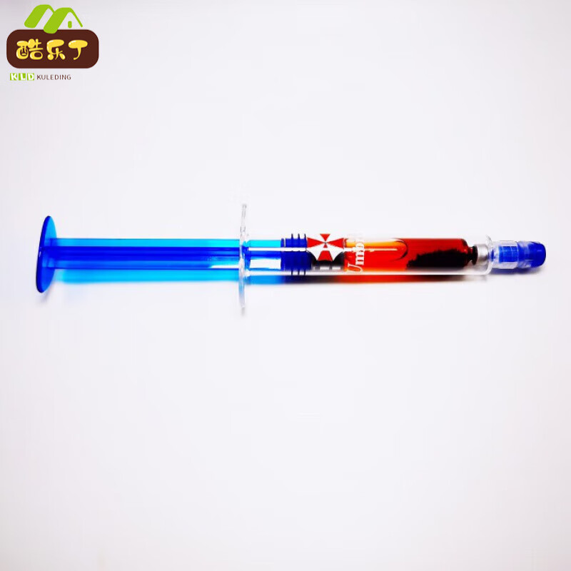 酷乐丁生化危机手工t病毒g病毒注射器手工模型样本玩具游戏 深渊病毒