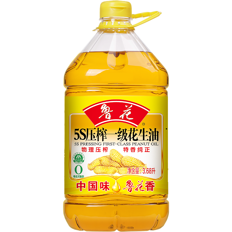 价格走势!京东食用油榜单首选鲁花一级花生油