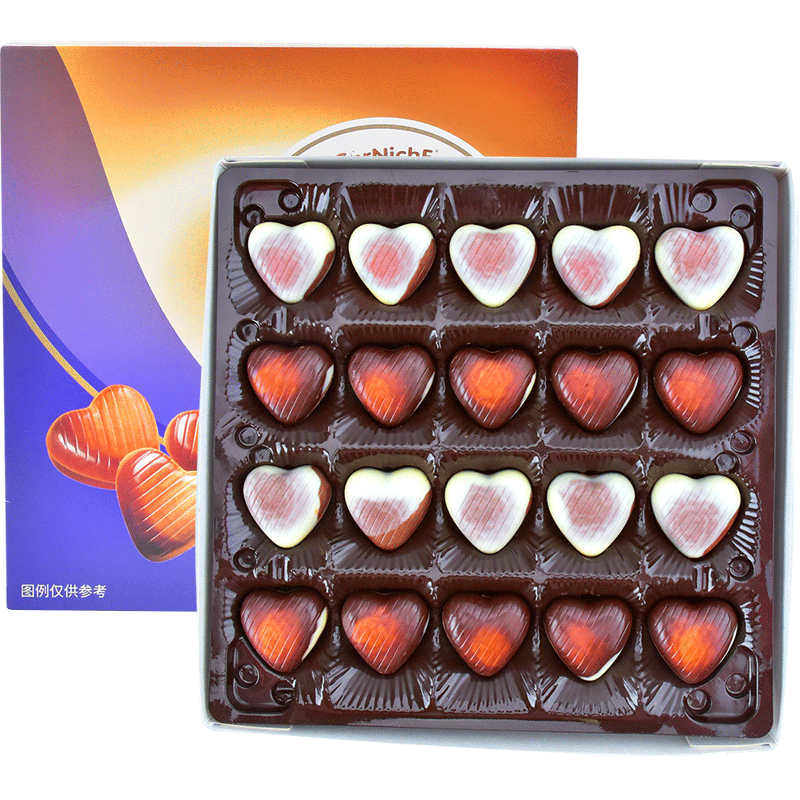 可尼斯心形夹心巧克力礼盒价格走势，口感超棒的甜蜜惊喜|查巧克力历史价格的网站