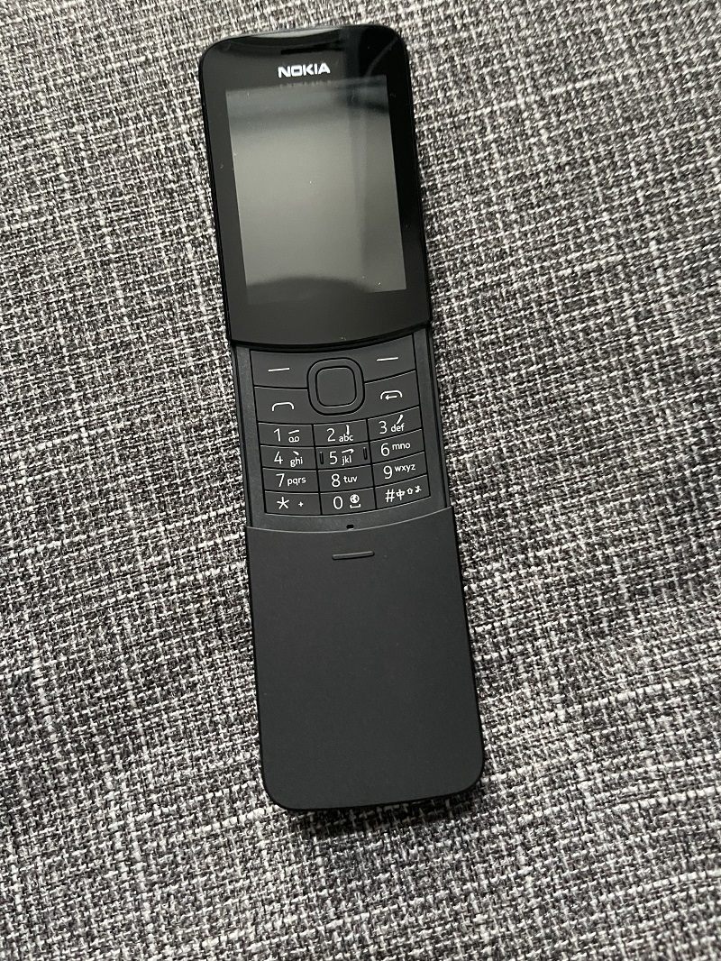 nokia/诺基亚 8110 4g通香蕉手机老年人学生机滑盖备用机热点 黄色(9.