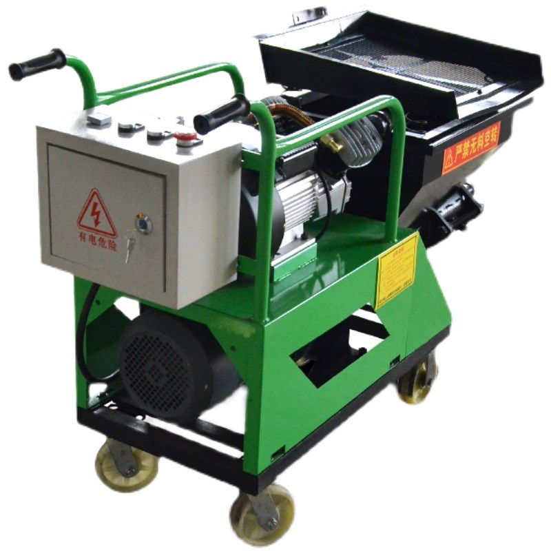 惠利得 定制小型全自动多功能水泥砂浆喷涂机批灰喷浆机腻子石膏小