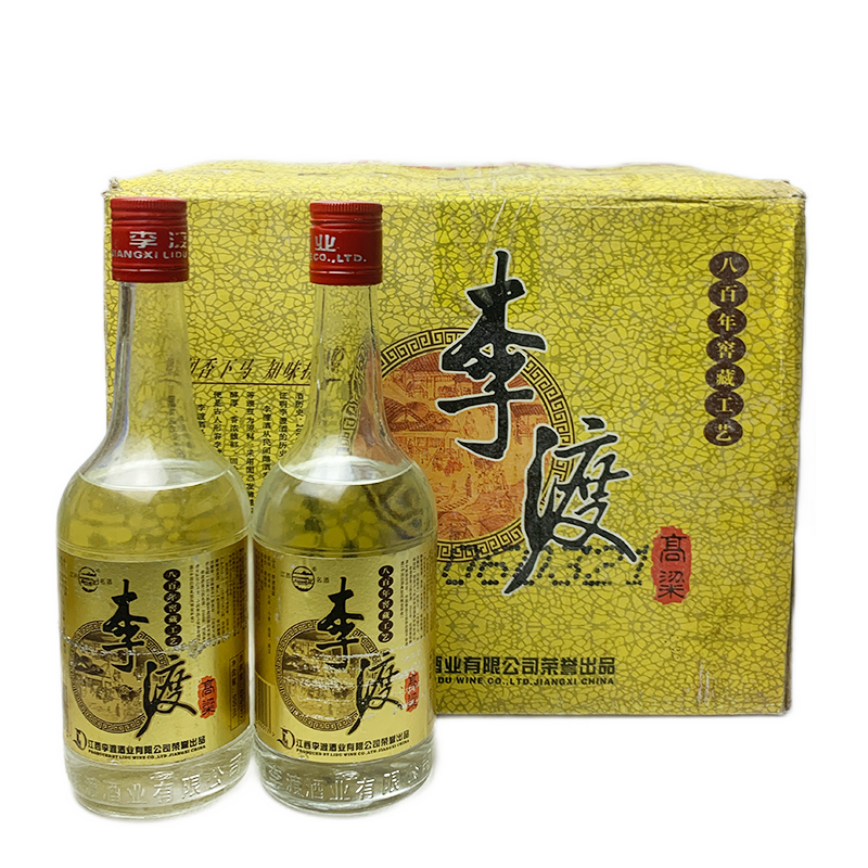 江西名酒李渡高粱酒2005年52度兼香型500ml*12瓶兼香型