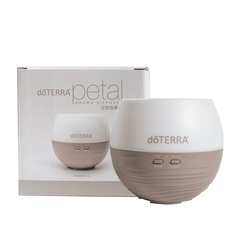 新品多特瑞花瓣香薰机加水喷雾加湿器加湿机美国doterra精油官网 240