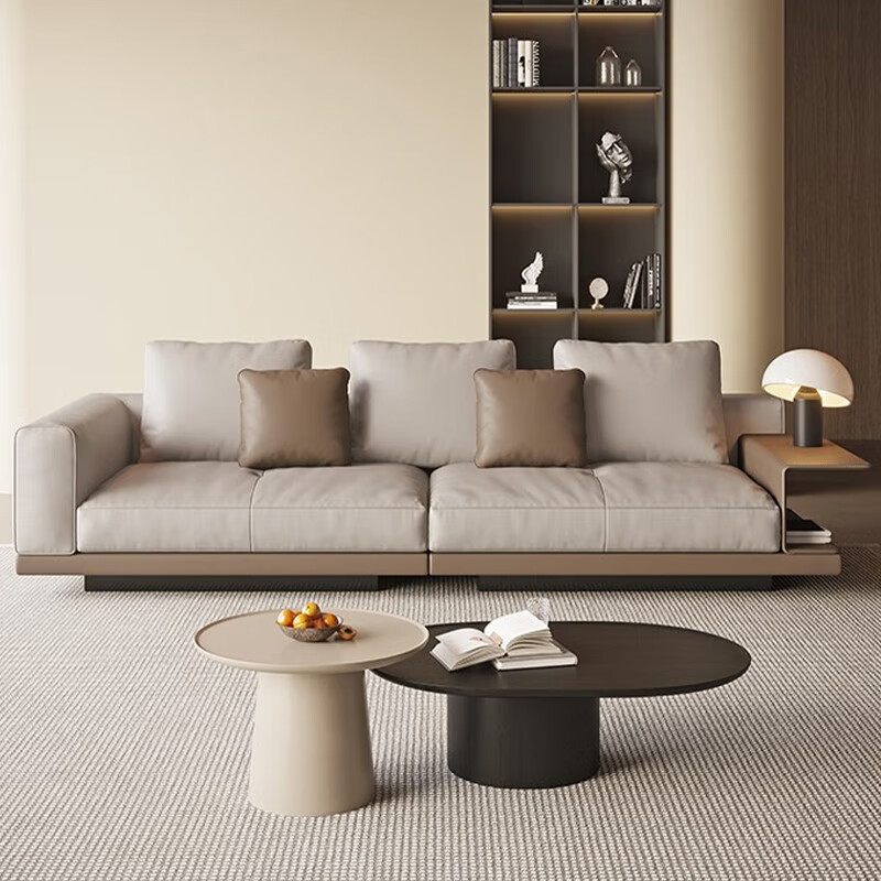 简第意式极简康纳利真皮沙发现代客厅轻奢简约大平层悬浮皮艺沙发组合怎么样?有什么亮点?值得入手吗?