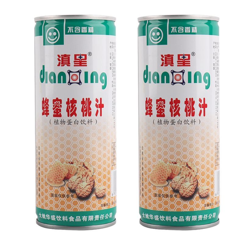 山头林村云南大姚滇星蜂蜜核桃汁饮料楚雄特产云南饮料 6瓶x240ml